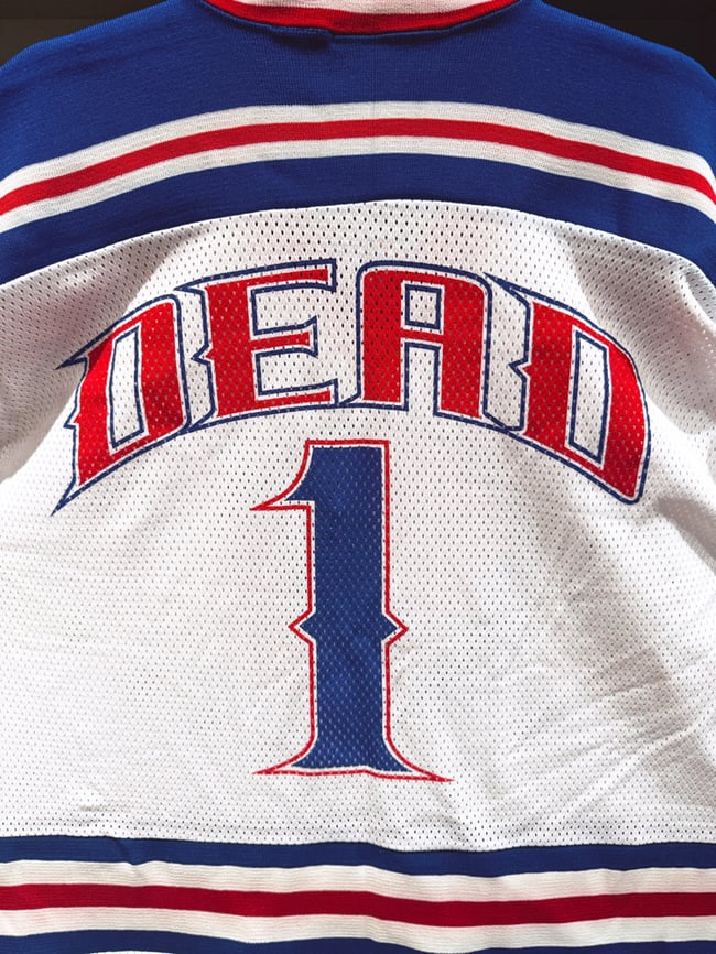 Grateful Dead 90s DEAD Hockey Jersey - Size XL