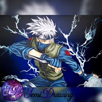 Image 1 of Kakashi poster, naruto 