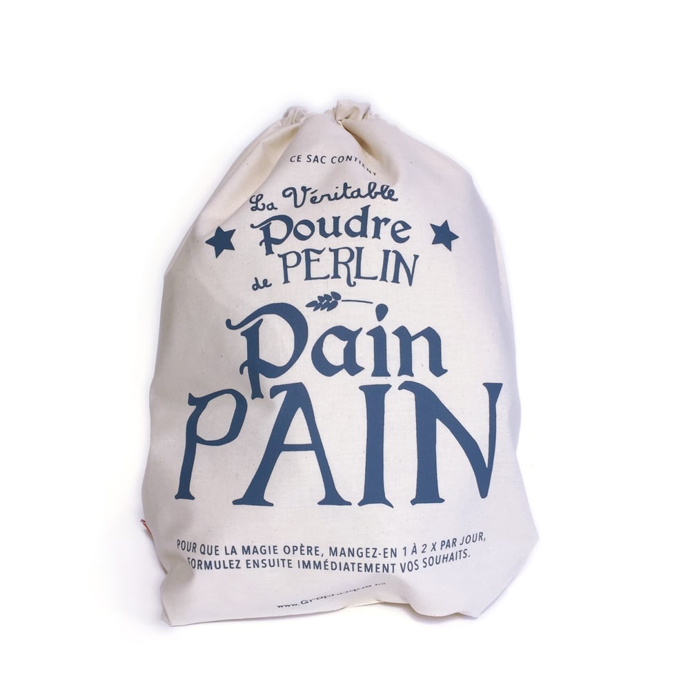 Image of Sac à pain "Poudre de perlin PAIN PAIN"