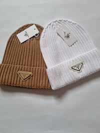 Image 3 of Milano chunky knit beanie 