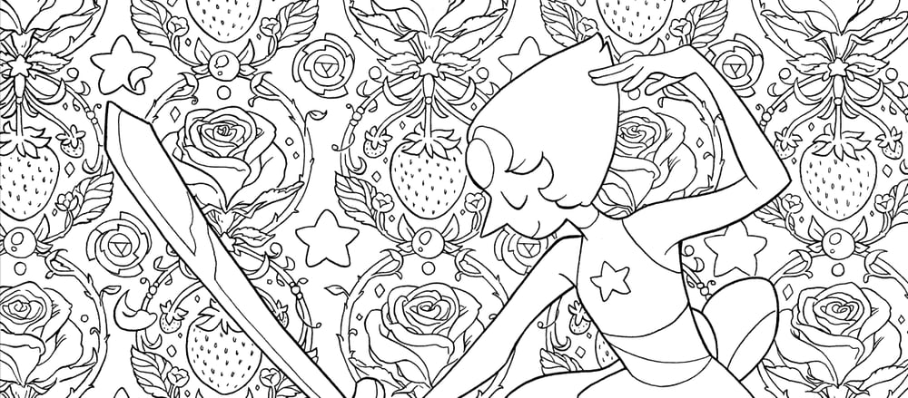 Image of Steven Universe Coloring Book - Signed, Limited Stock