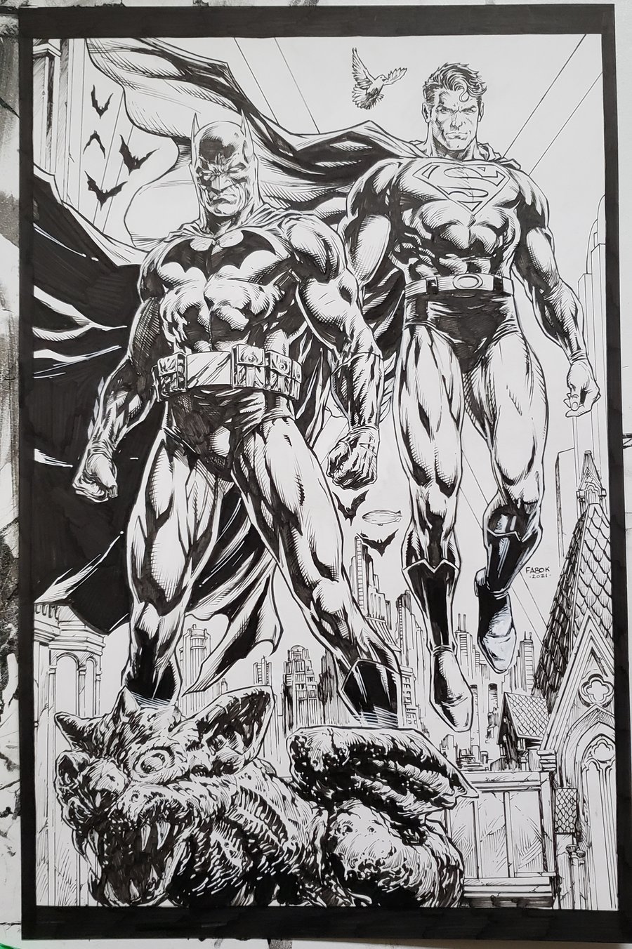 Image of Superman Batman: Worlds Finest #1 variant cover