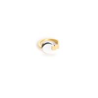 Image 1 of R001 RING _ VERMEIL & SILVER