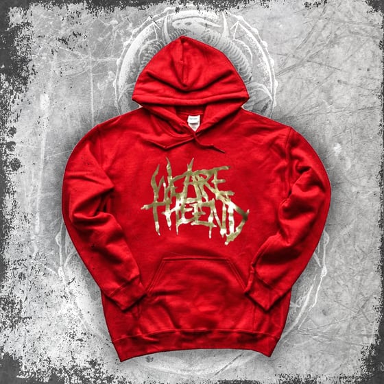 Image of "BLOOD MONEY" Foil Hoodie 