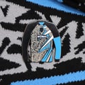 Retro 94/96 'The Goalie' Pin Badge (Blue)