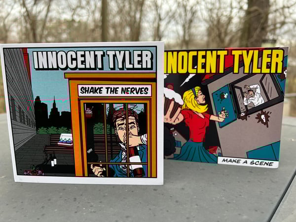 Image of Make A Scene and Shake The Nerves physical CD