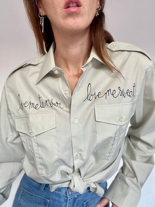 Image of Chemise 'love me tender'