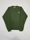 Underdawgzzz Crewneck Sweatsuit (Olive Green)