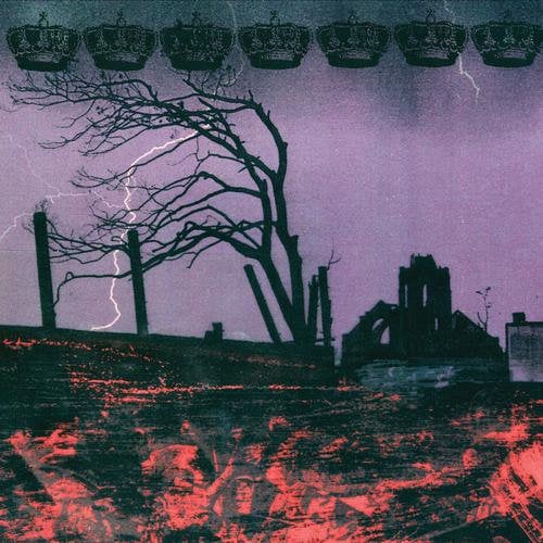 Image of GEHENNA - Upon The Gravehill LP (purple splatter vinyl)