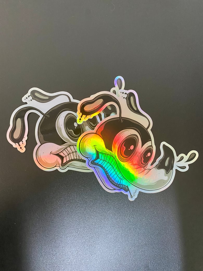 Image of Mazza Trippy Mouse Holographic Stickers