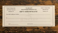 Gift Certificates 