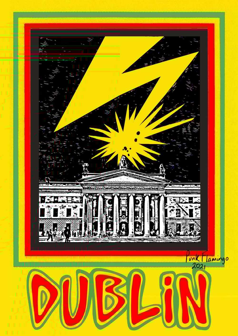 Image of Dublin Brains Art Print