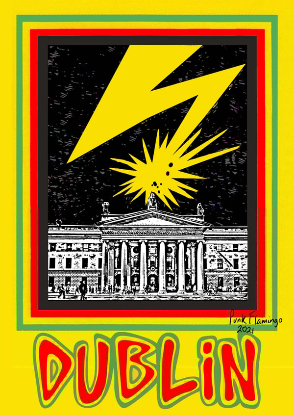 Image of Dublin Brains Art Print