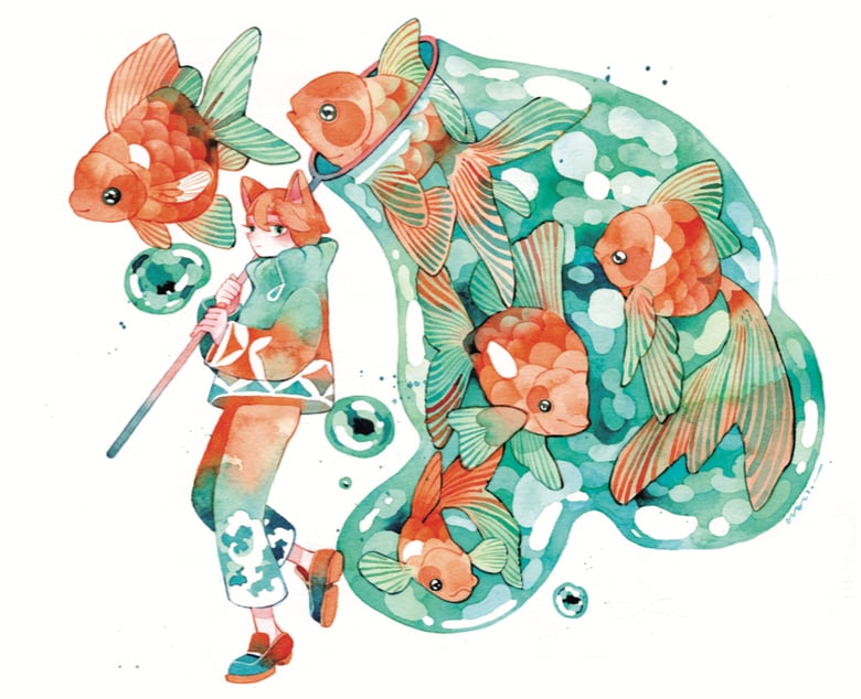 Image of Play: Bubble print