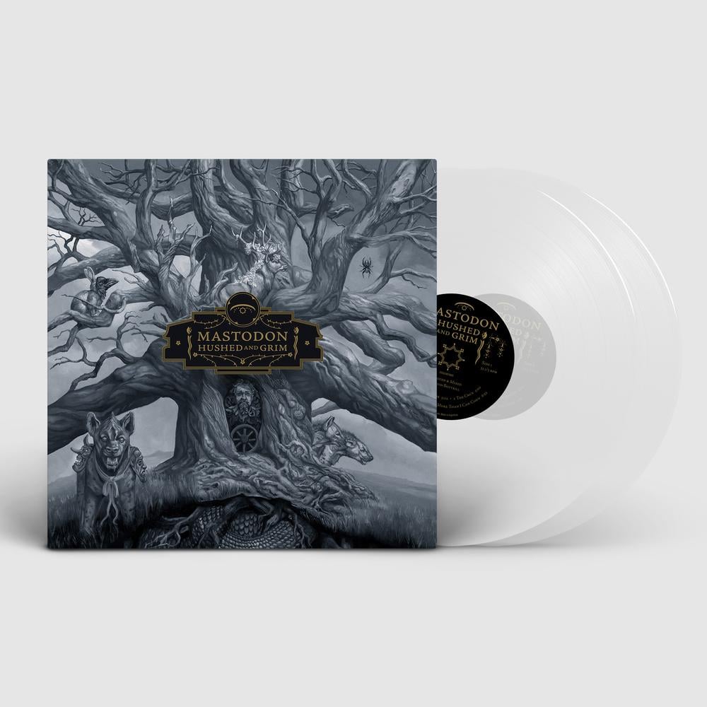 Image of Mastodon-Hushed And Grim Indie Store Exclusive Clear Vinyl 2x LP with Slipmat