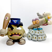 [Hand Painted Resin toys] Undead Koffee and Marijuana Cig 4" figs