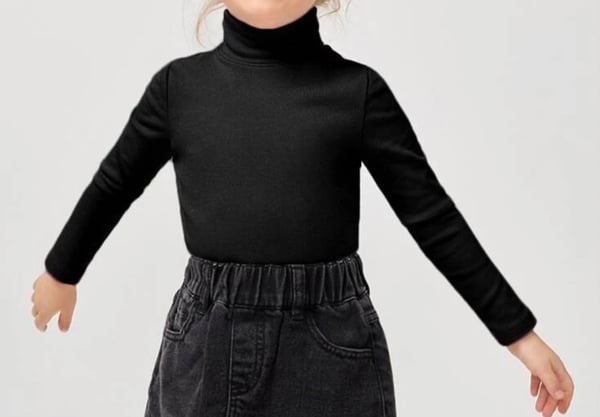 Image of Black Turtleneck 