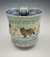Tabby Cat Porcelain Mug