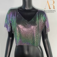 Image 3 of Hallie liquid crop top