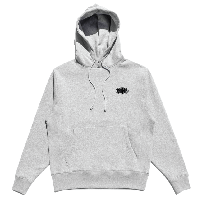 Black Friends Hoodie Grey