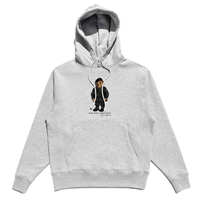 Bear Arms Grey Hoodie
