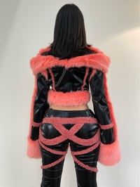 Image 4 of PEACHY SEXY LEATHER JACKET