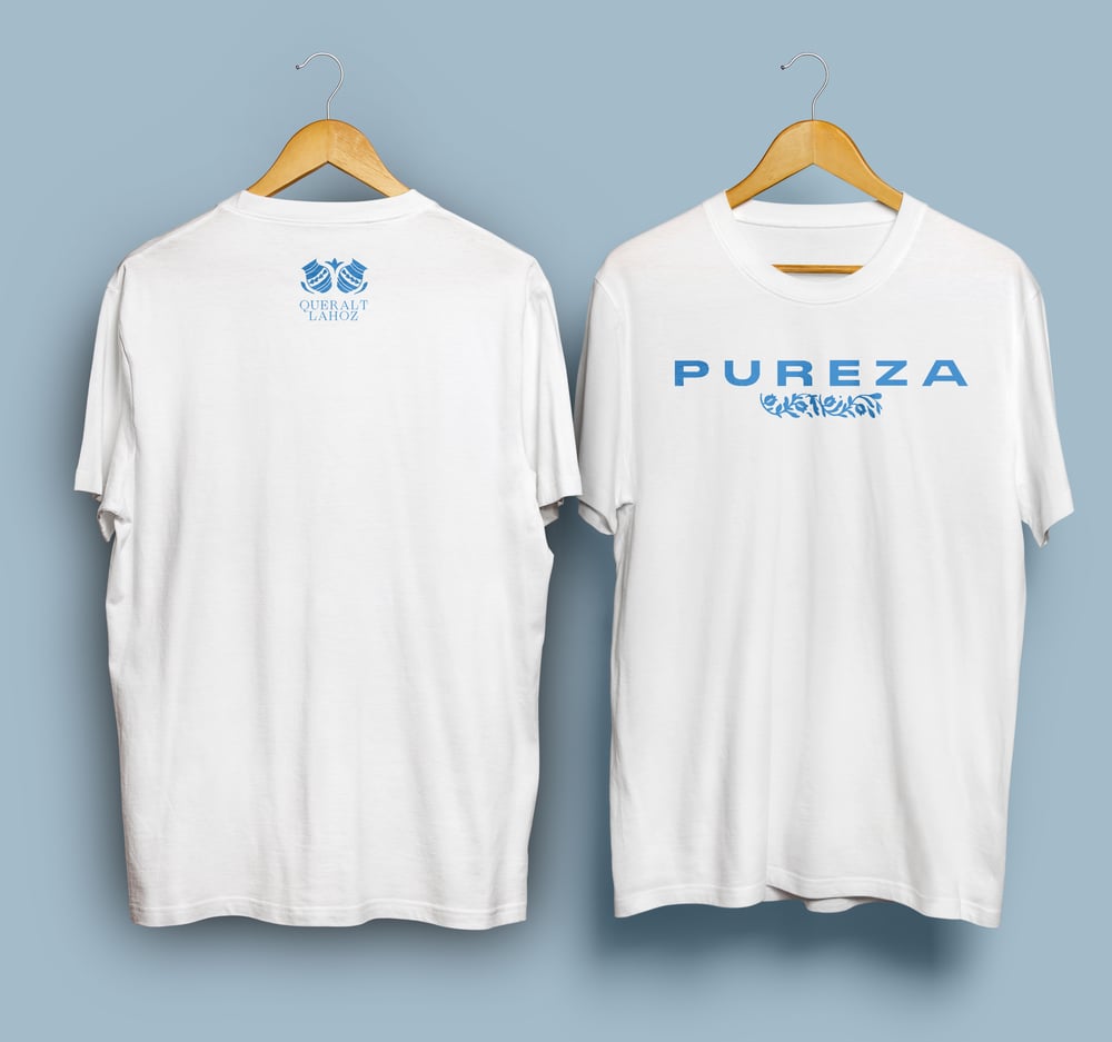 SAMARRETA // CAMISETA QUERALT LAHOZ  "PUREZA" - BLANCA