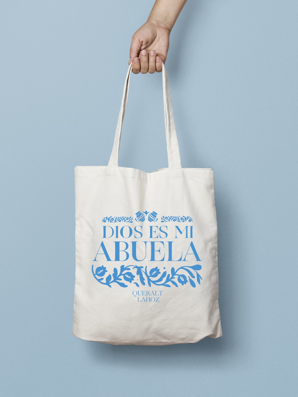 TOTE BAG QUERALT LAHOZ  "PUREZA" 