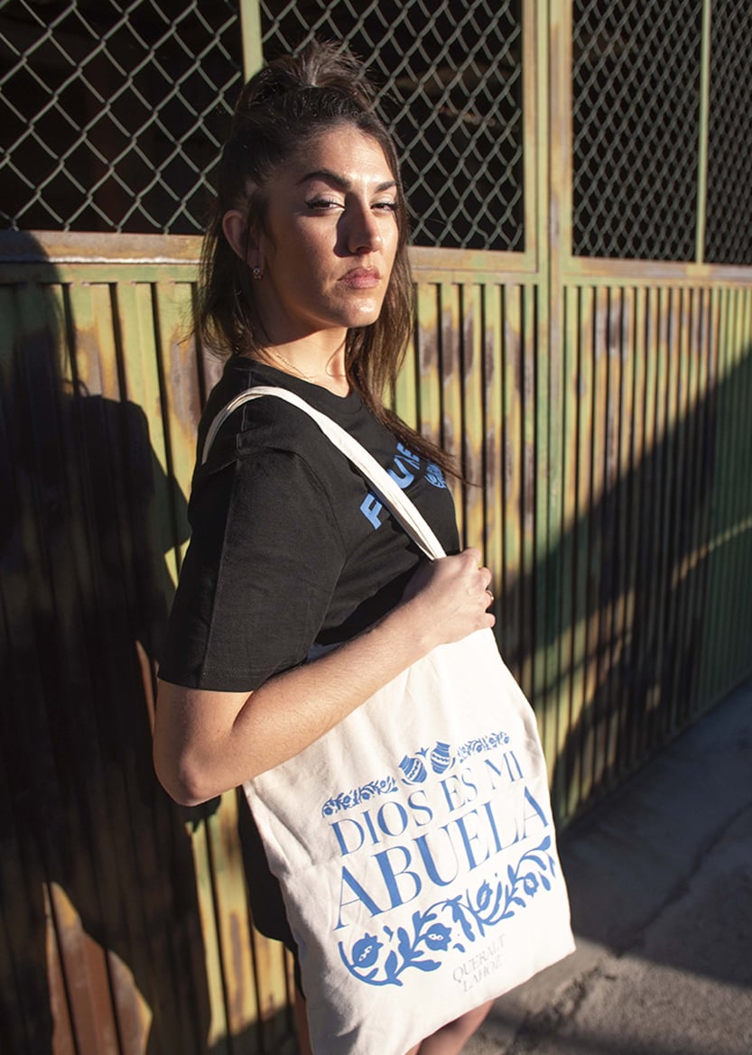 TOTE BAG QUERALT LAHOZ "PUREZA"