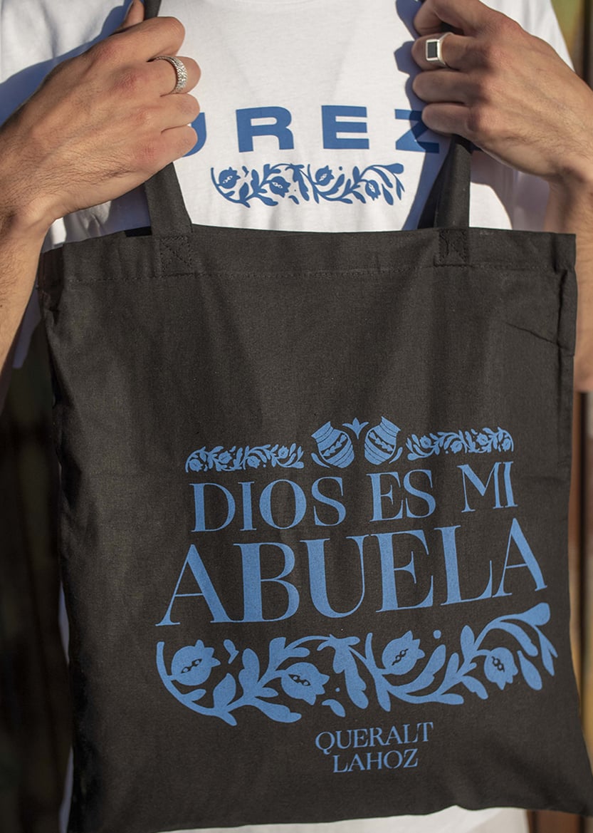 TOTE BAG QUERALT LAHOZ  "PUREZA" 