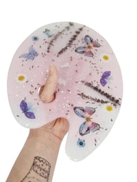 Image 1 of Pink Holo Butterfly Cloud Palette