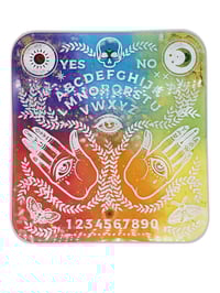 Image 1 of Rainbow Quartz Ouiji Board