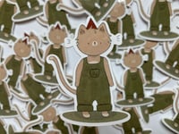 Tater Tot the Cat  Sticker