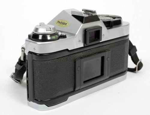 Image of CANON AE-1 Program 35mm SLR Film Camera with FDn 50mm F1.8 Lens (TESTED-GUARANTEED)