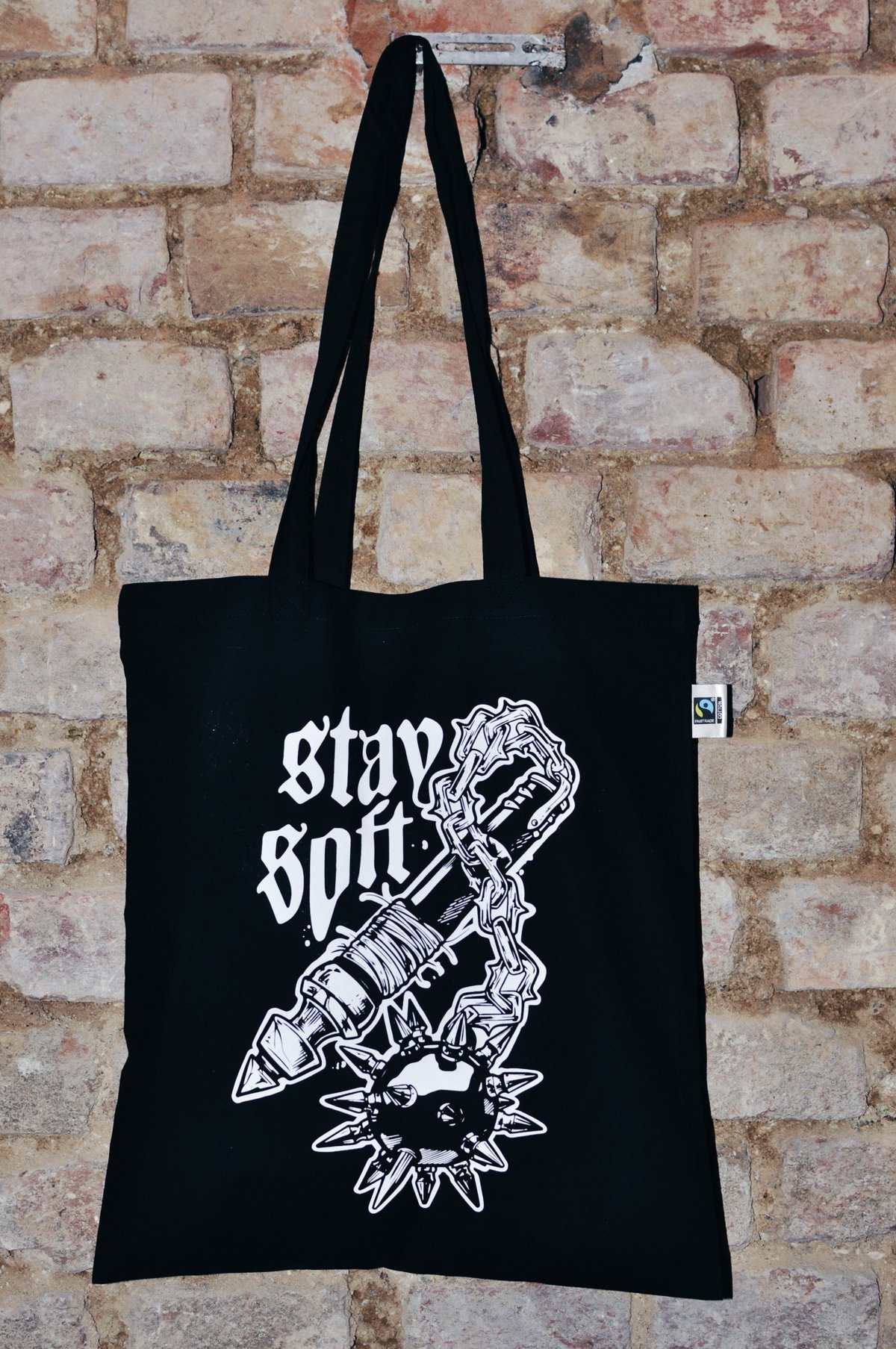 Image of STAY SOFT Tote Bag - Black