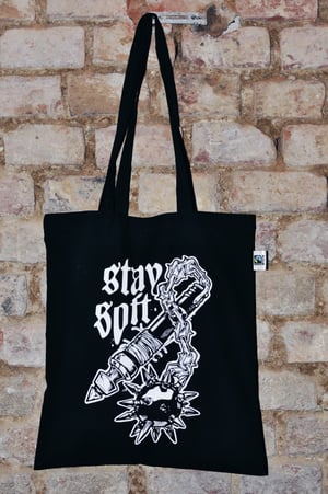 Image of STAY SOFT Tote Bag - Black