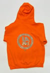 ORANGE ZIP-UP HOODIE