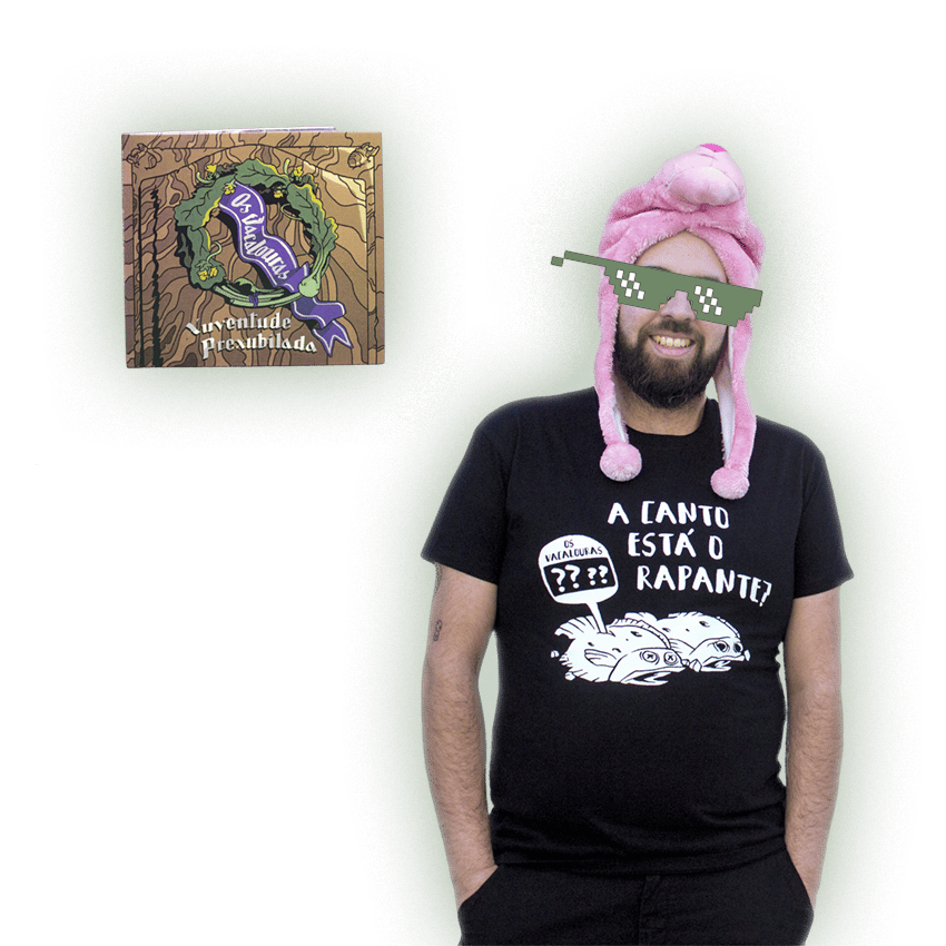 CD ou Vinilo + Camiseta "A canto está o Rapante?"