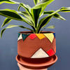 Rainbow Mountain Planter - Medium