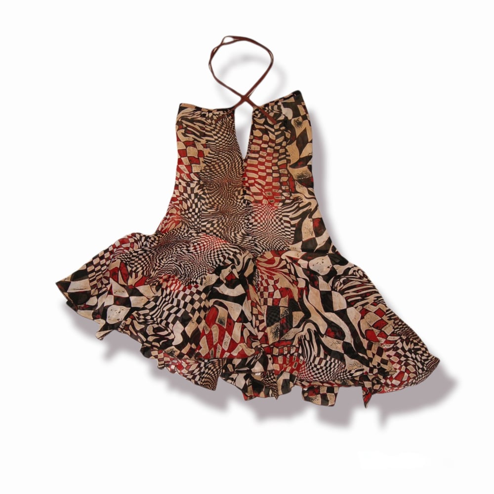 Image of Vestido Psycho Picos.