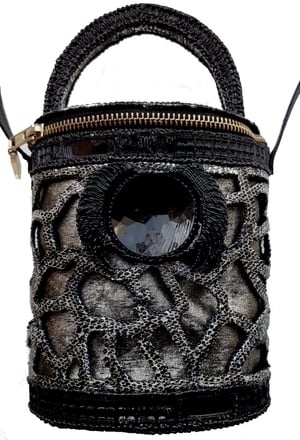 Image of Black & light handbag