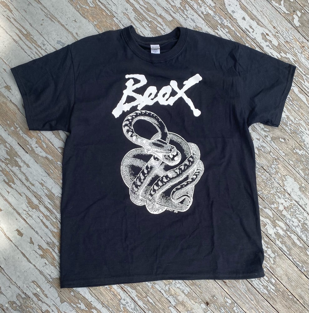 Image of Beex T shirt - Snake logo - Black - FREE SHIPPING