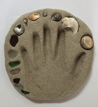 Image 1 of Sand Dough Hand Print Keepsake