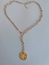 Image 1 of -;-pentagram rosary-;-