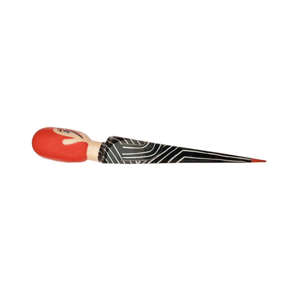 Door Stop 'Major Dave' Hand Painted Wood