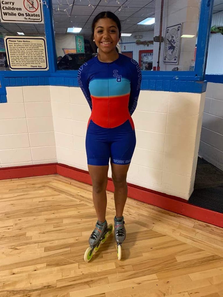 Color Block Long Sleeve Suit