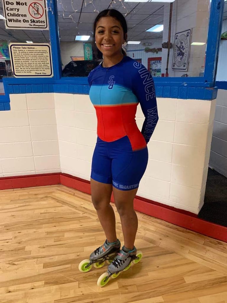 Color Block Long Sleeve Suit Image 2