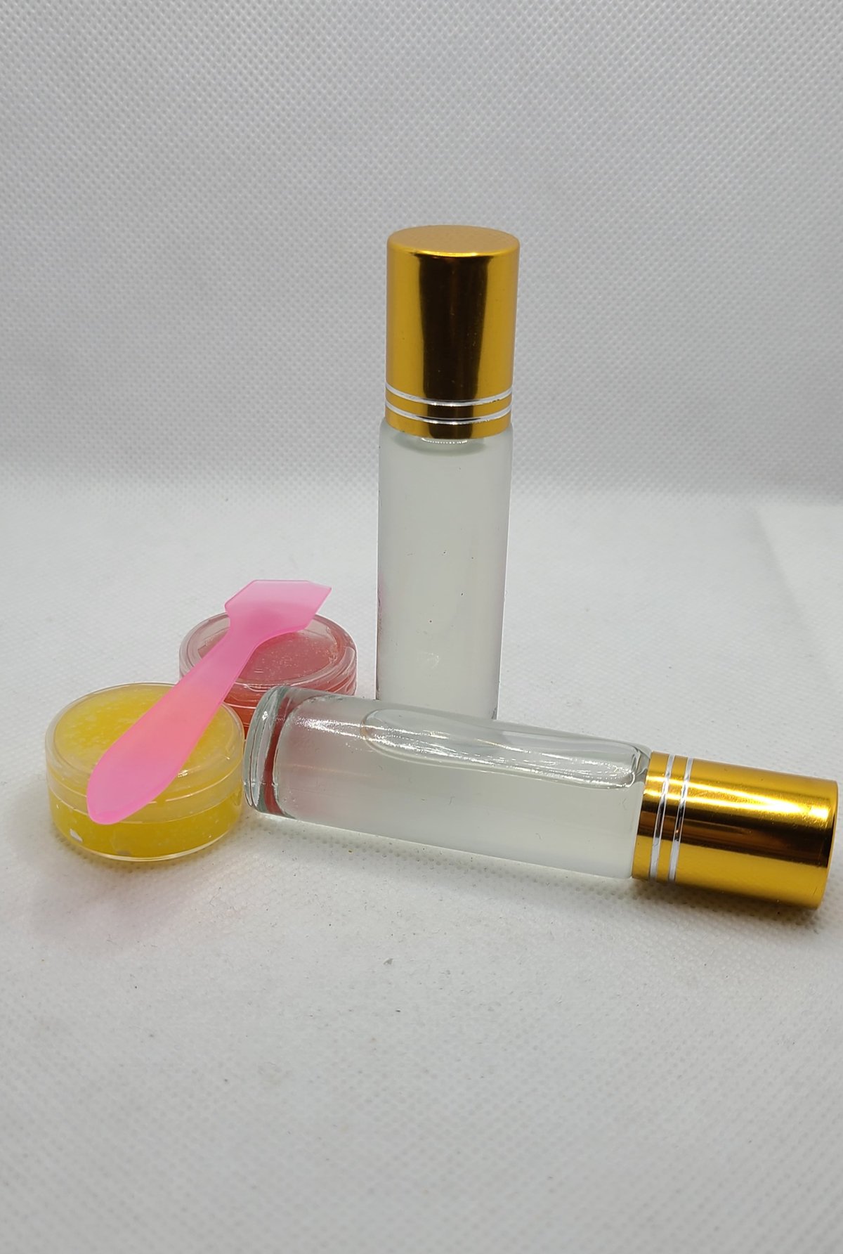 Image of Peppermint Lip Oil and Cherry or Pineapple Lip Scrub