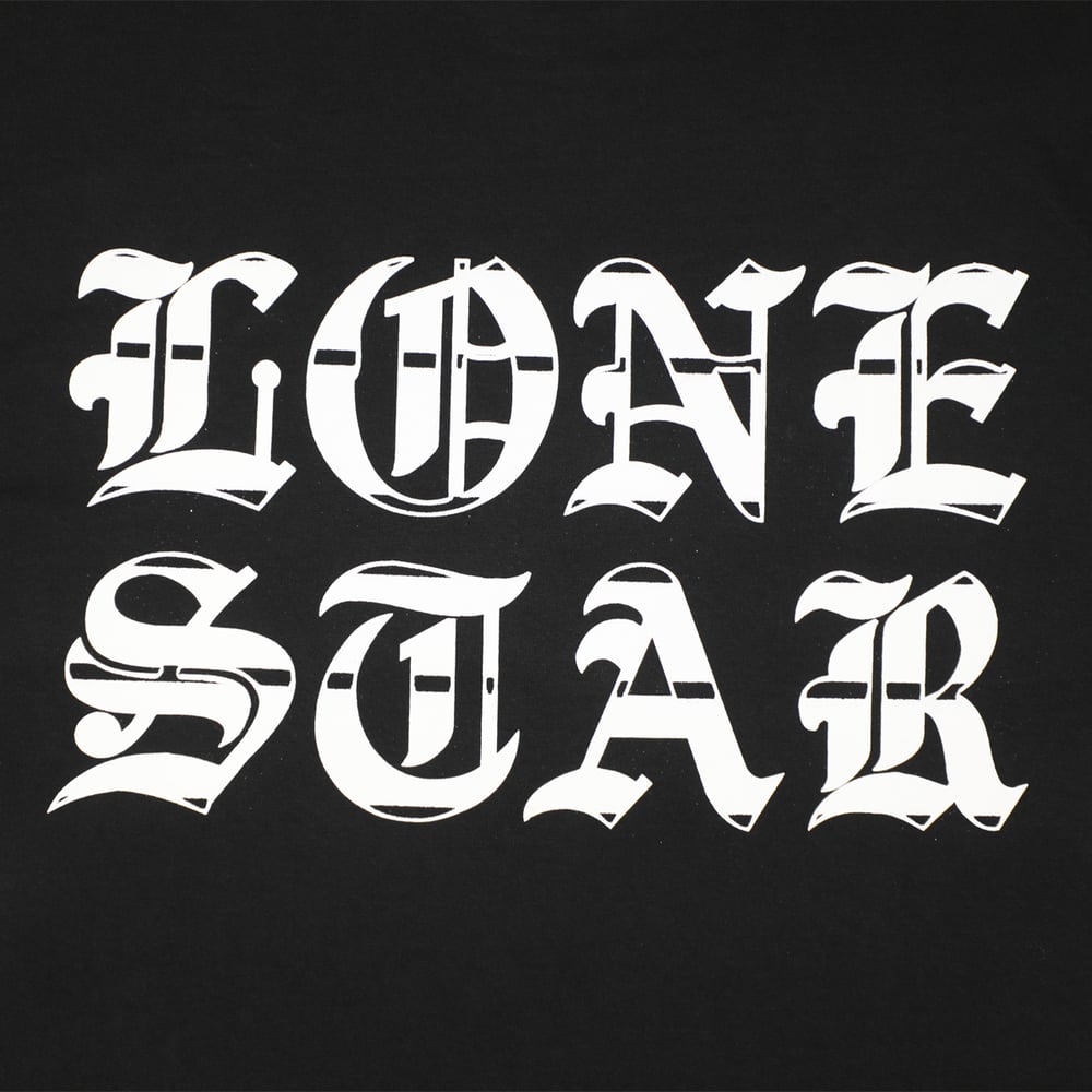 Image of Lone Star T-Shirt Black