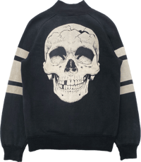 Image 1 of 90's Hysteric Glamour "Cracked Skull" Zip Up